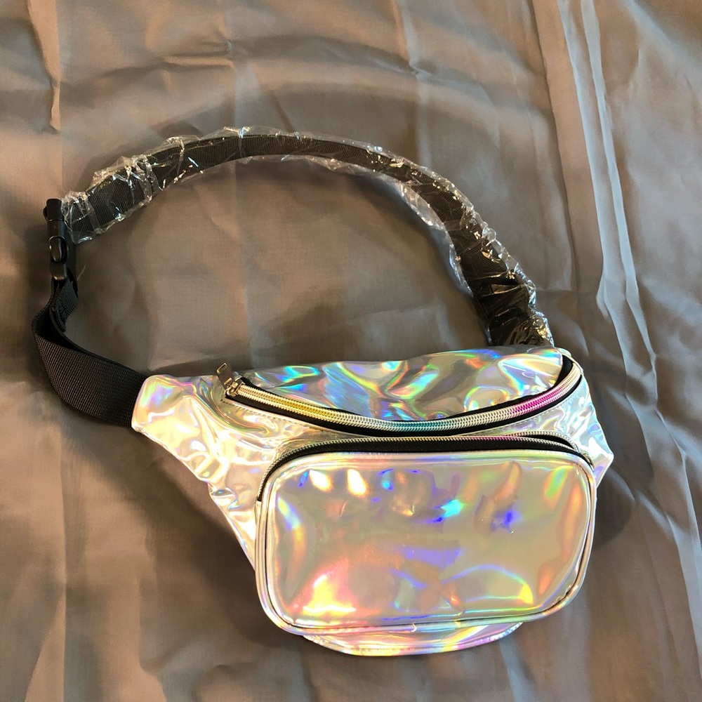 Brand new holographic fanny pack